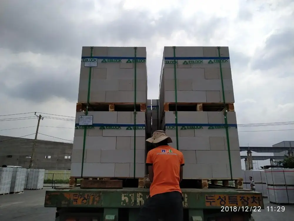 Aerated concrete blocks high quality from Vietnam