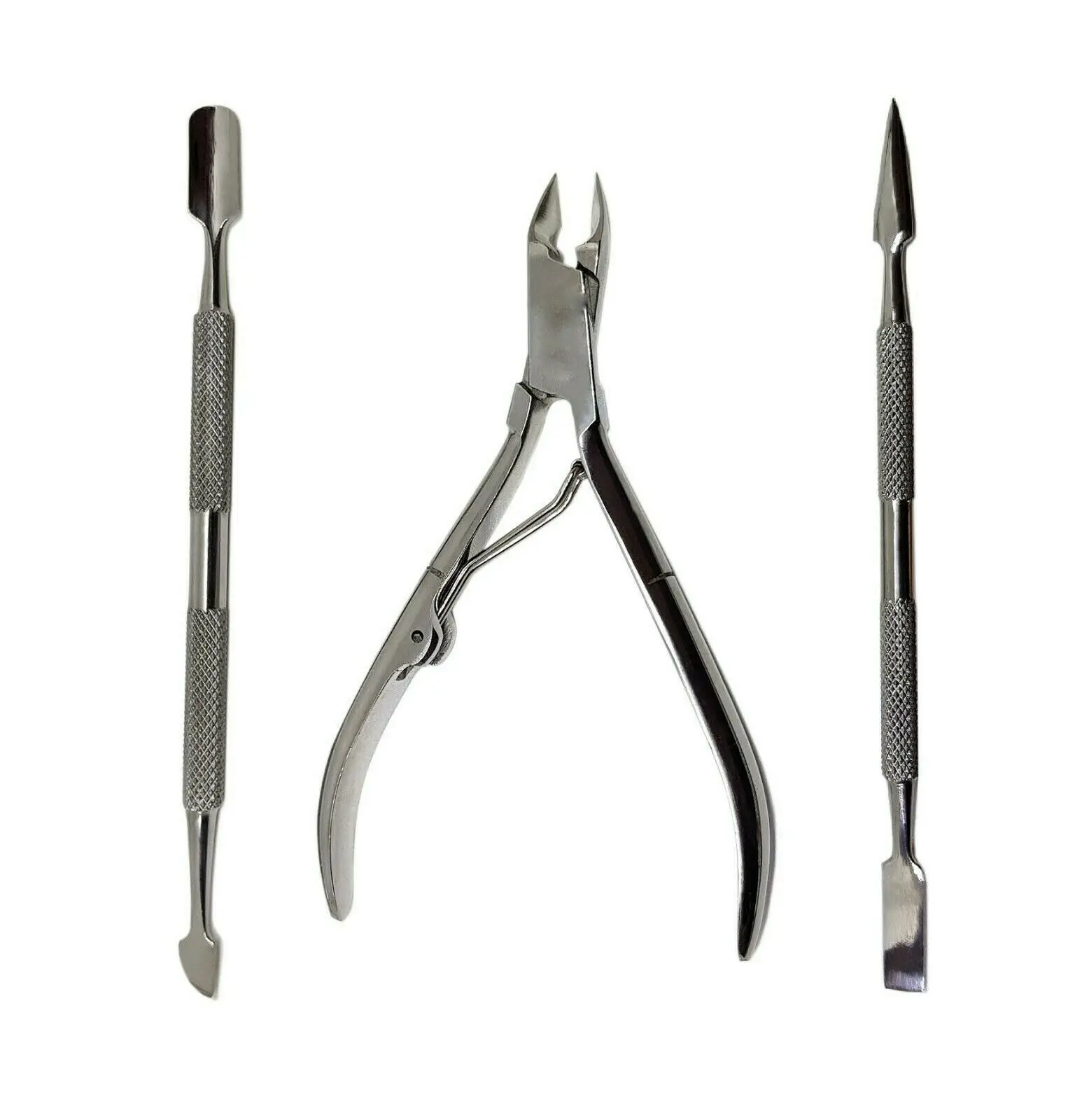 Glass Cuticle Pusher Manicure and Pedicure Stick