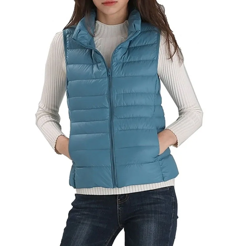 Down Vest Women High Quality Custom Logo