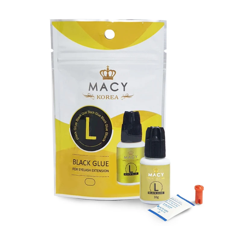Черный клей для наращивания ресниц MACY