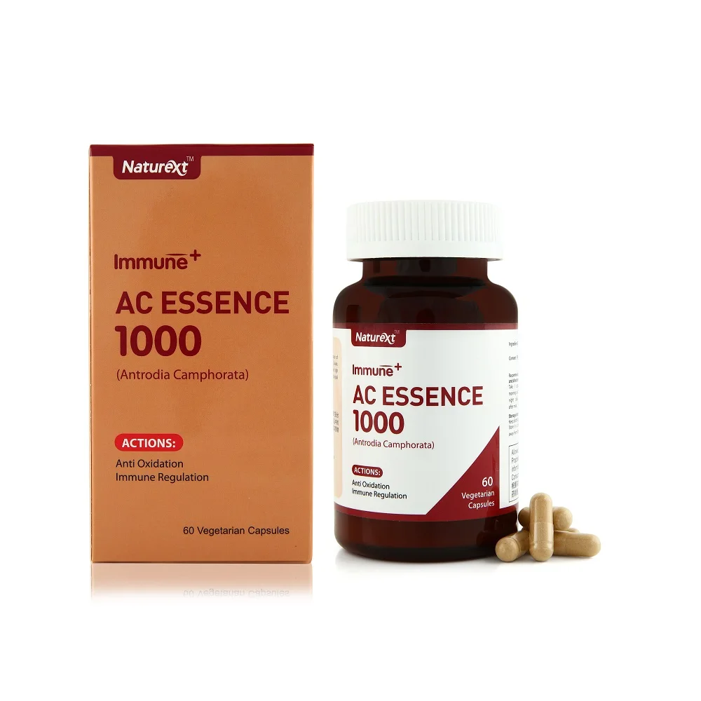 Antrodia Camphorata Herbal Cancer Supplement Brand Naturext Oral Usage Capsule Originated From Taiwan