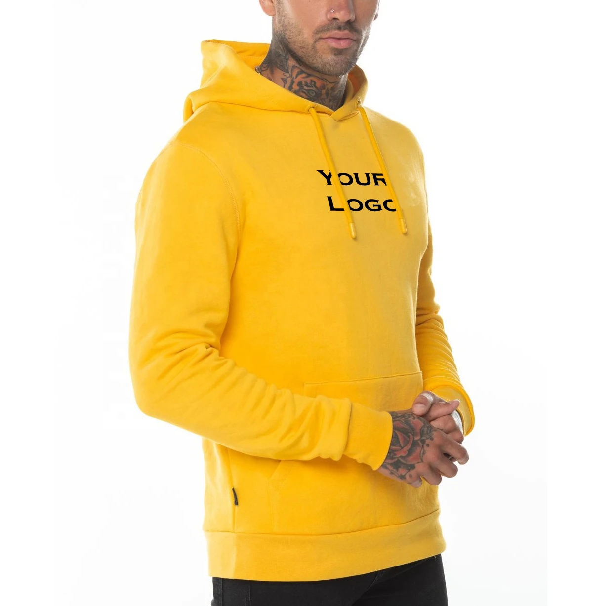 
OEM service custom men 100% cotton oversized autumn winter knitted new design fashionable custom made cheapest Hoodies Pullover 