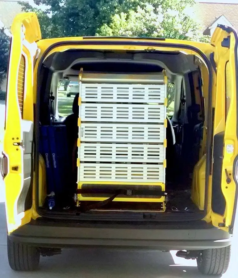 Рулонная рампа, 30 дюймовая рампа для фургона, Неработающая