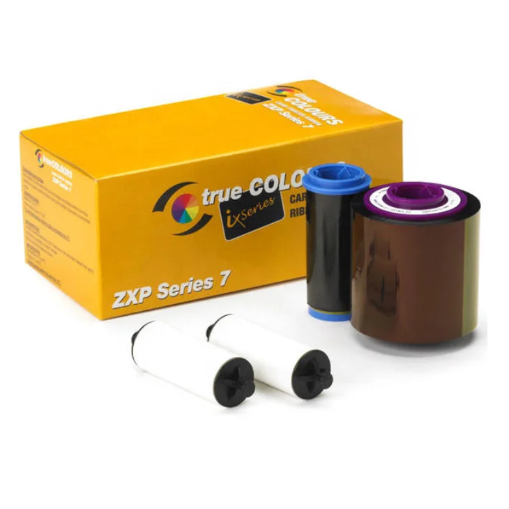 Card Printer YMCKO Ribbon 800077-742  For Zebra ZXP7 Series Printers