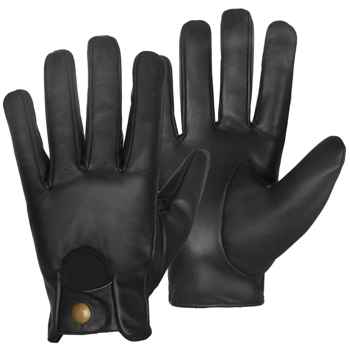 High Quality Cow Leather Gloves Genuine Sheepskin Leather Gloves with Fur 2021 Hot Sell OEM Factory Wholesales
