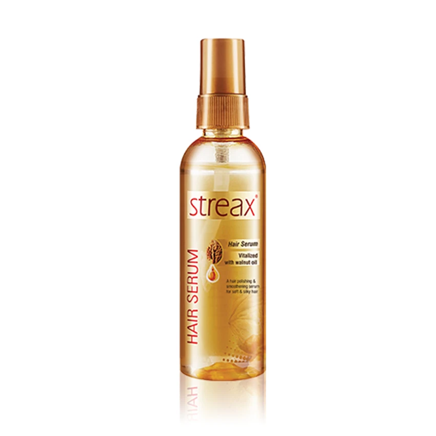 Streax Hair Serum - Walnut - Enriched with Walnut Oil. - Hair Care cosmetics product suppliers