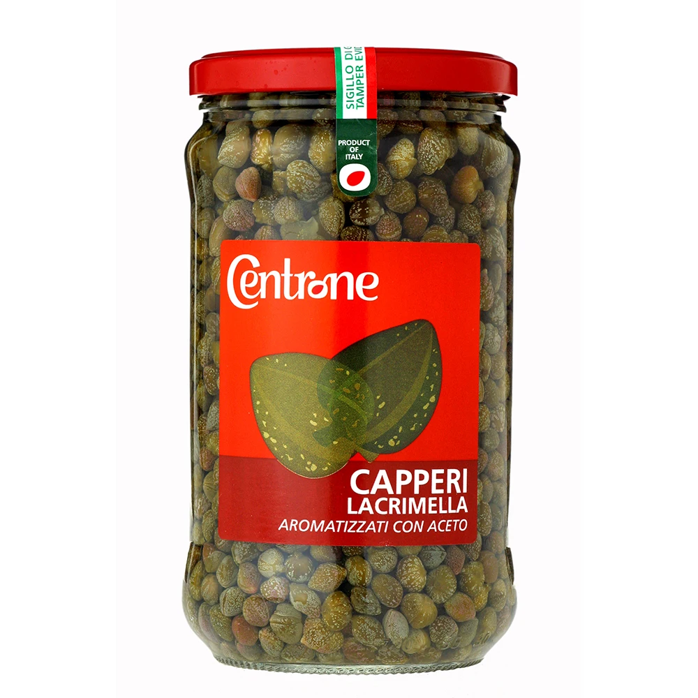 Centrone healthy products Best quality italian made capers pickled vinegar aromatized  0.7 Kg condiment for pizza