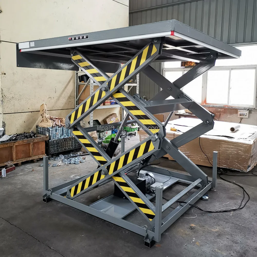 5000kg Electric Powered Hydraulic Scissor Dock Lift
