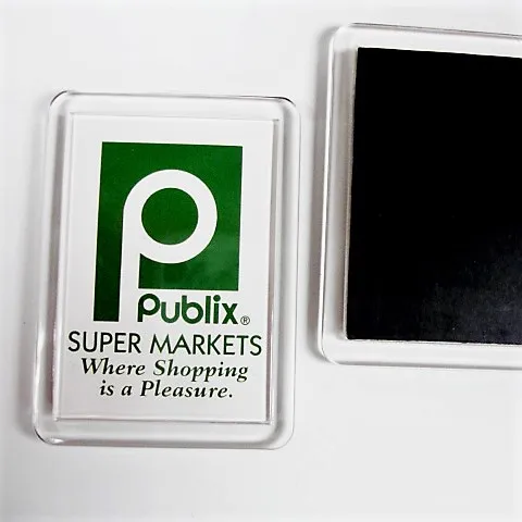 Wholesales STARWOOD #F1443 35*50 mm Rectangle Acrylic Photo Fridge Magnet promotional tourist souvenir magnet