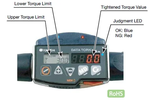 
Japanese Brand: TOHNICHI Digital High Reliable Torque Wrench, Interchangeable Head Digital Torque Wrench, Toruqe Tester 