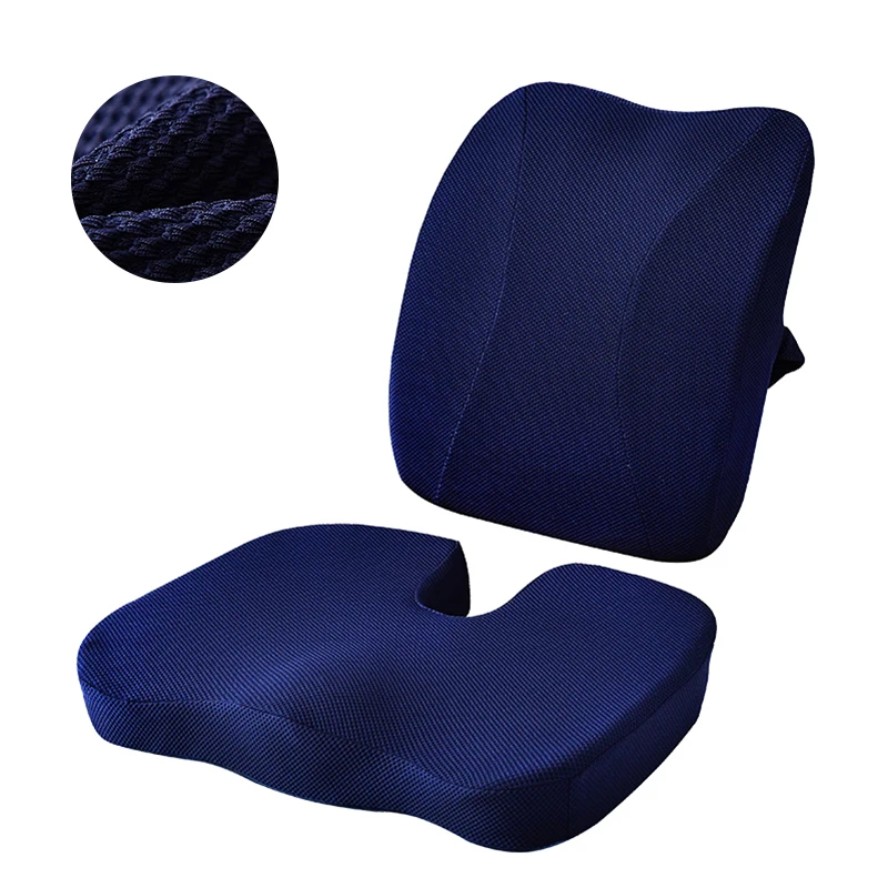 365 YK+ZD seat and lumbar support cushion suits Fatos para assentos e almofadas lombares therapeutic car elderly seat cushion
