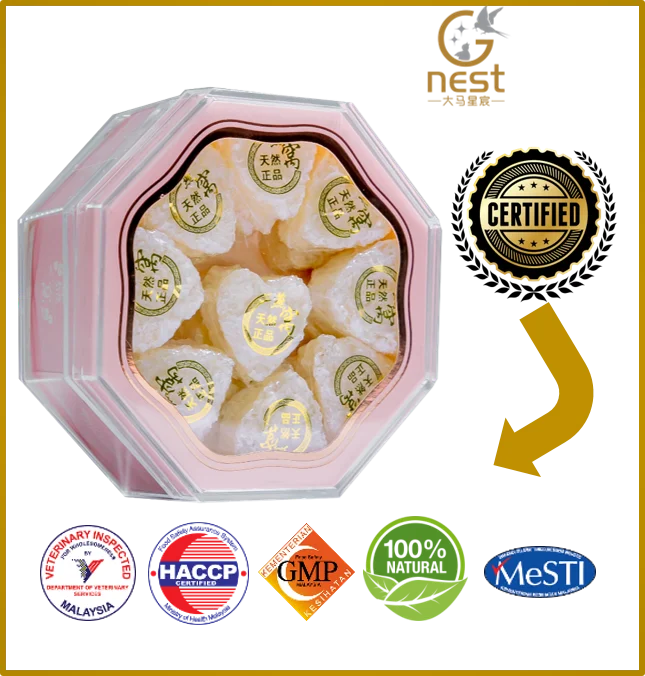 
50g/100g/150g Yan Bing High Quality Bird Nest / Cubilose from Malaysia 