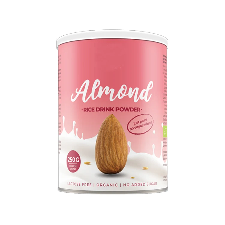 Оптовая продажа, поставщик биорисовых напитков из органического миндаля, изготовленных в Германии