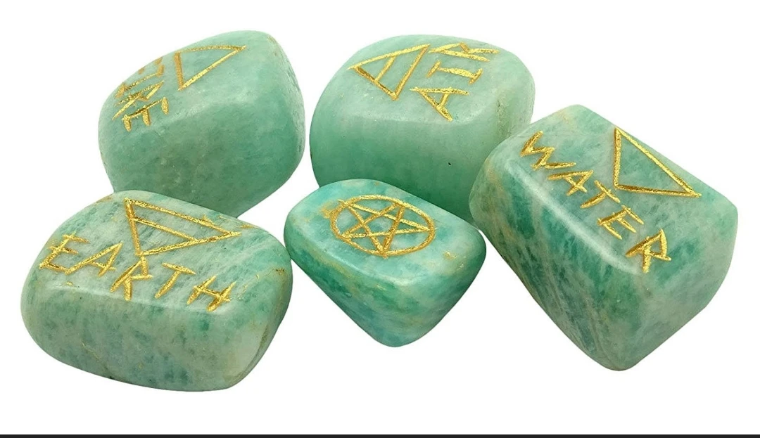Амазонит рейки стакан с пятью элементами жизни гравировка на нем оптовая продажа хрустальные ремесла лечебный минеральный камень метафический