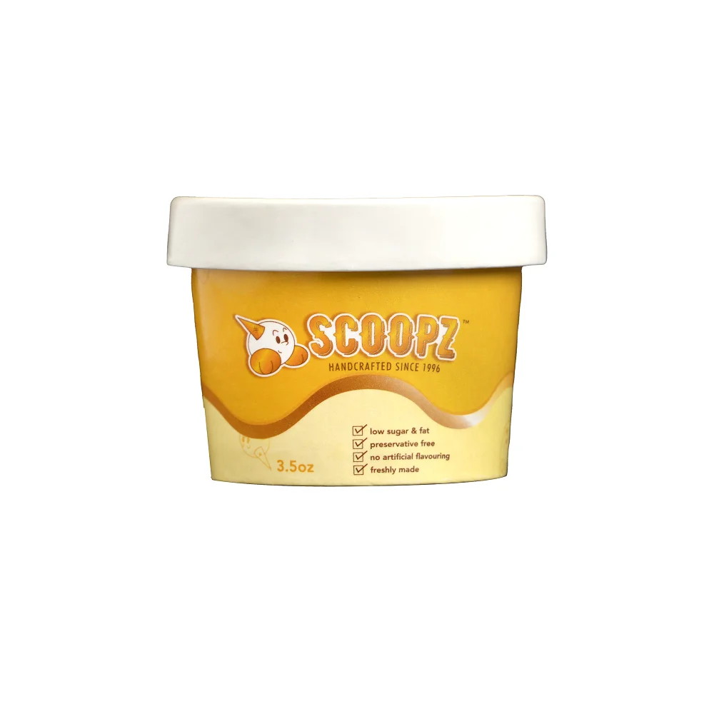 Dark Rich Cacoa Taste Handcrafted Bag Box 3.5oz Cup Classic Chocolate Ice Cream with No Artificial Flavouring