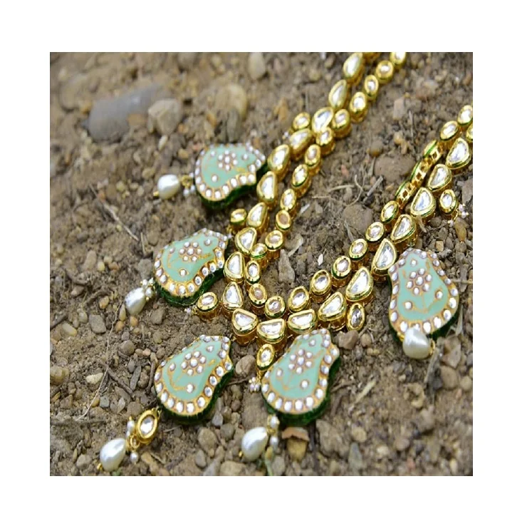 
 Высококачественные ювелирные наборы ручной работы Meenakari Kundan по лучшей цене  