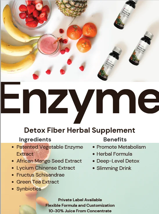 odm detoxification noni enzyme drink * Oral Liquid Detox Drink Strong Slimming Functional Drink