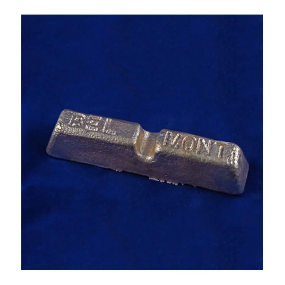 Belmont Beryllium Copper 20C UNS C82500 2-5 Ingot Alloy Offers High Strength, Hardness, Wear Resistance with Excellent Fluidity