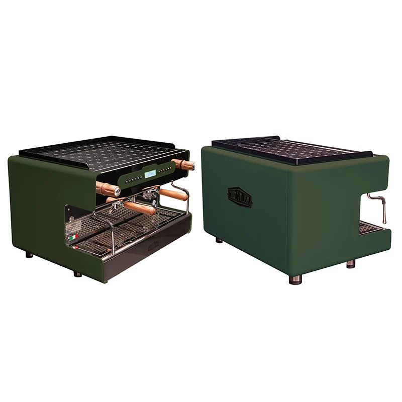 
Professional Coffee Machine MULTIBOILER Calliope Military Green Italian design Available for Sale 