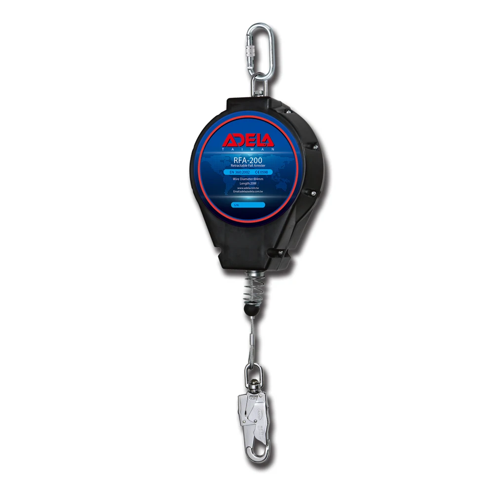 Retractable Type Fall Arrester For Work At Heights