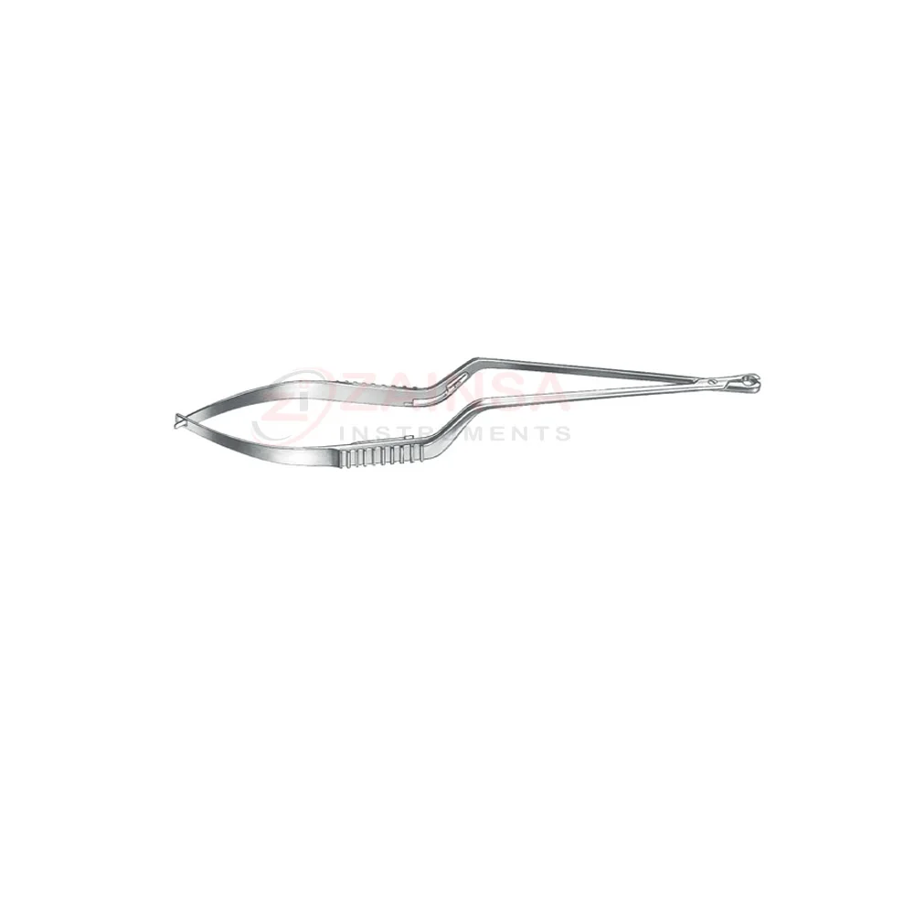 Bayonet Shape Applying Forceps for Mini Clips 18.5 cm Stainless Steel High Quality Scissors Used In Microsurgery