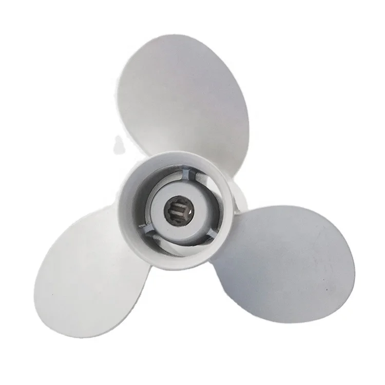 Алюминиевый лодочный подвесной Пропеллер для двигателя Yamaha 9,9-15HP