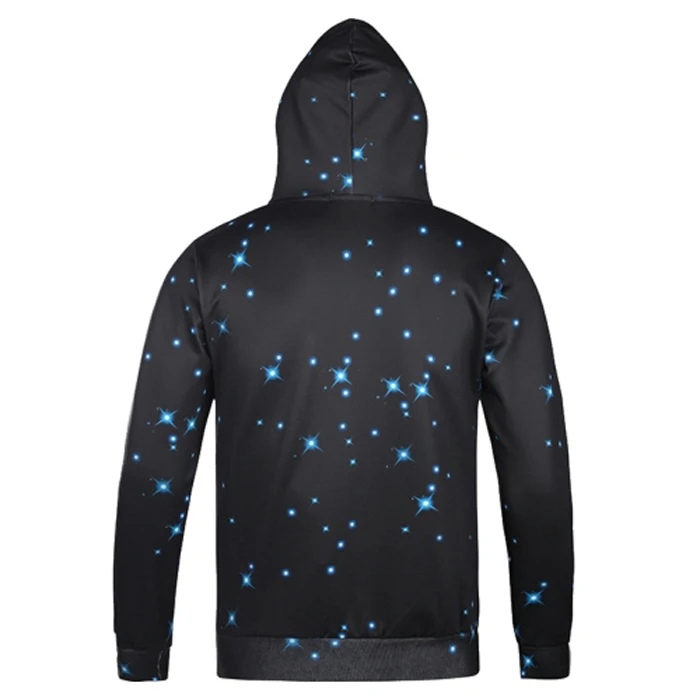 Однотонные розовые с белым принтом сублимационные Деловые женские толстовки