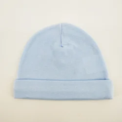 Детская шапка для мальчиков и девочек, зимние теплые однотонные вязаные шерстяные шапки из 100% хлопка для новорожденных