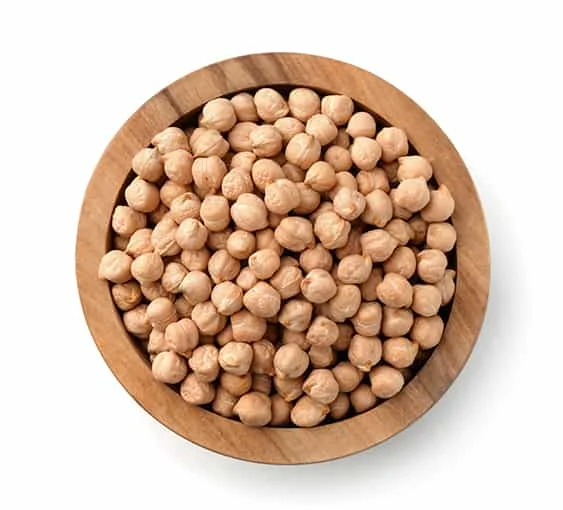 Lots of carbohydrates nutritious Pure natural organic mexican chickpeas