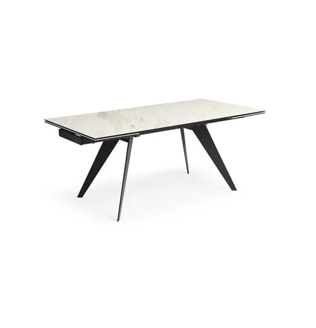 Space Saving Wall Mounted Folding Modern Wooden Contemporary Rectangular Black White Extension Dining Table