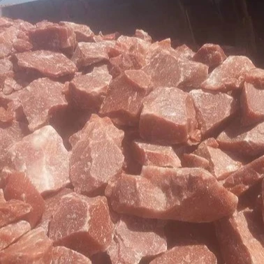 Гималайская Розовая скальная соль-комочки-темно-красный-до 5 кг