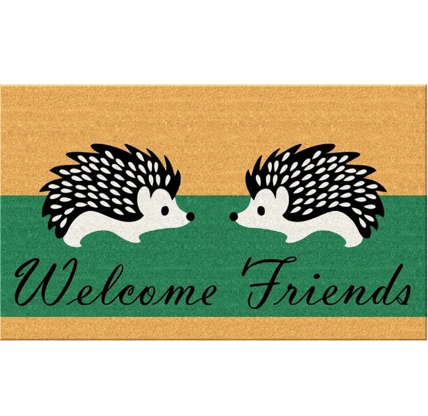 Дверные коврики с принтом «Приветствие друзей»