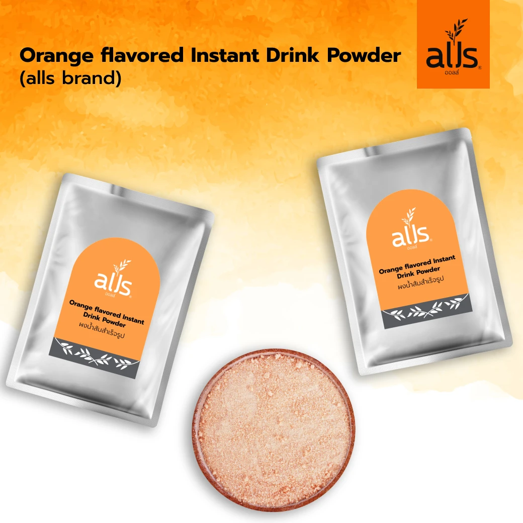 Оптовая продажа Тайский Сок порошок апельсинового