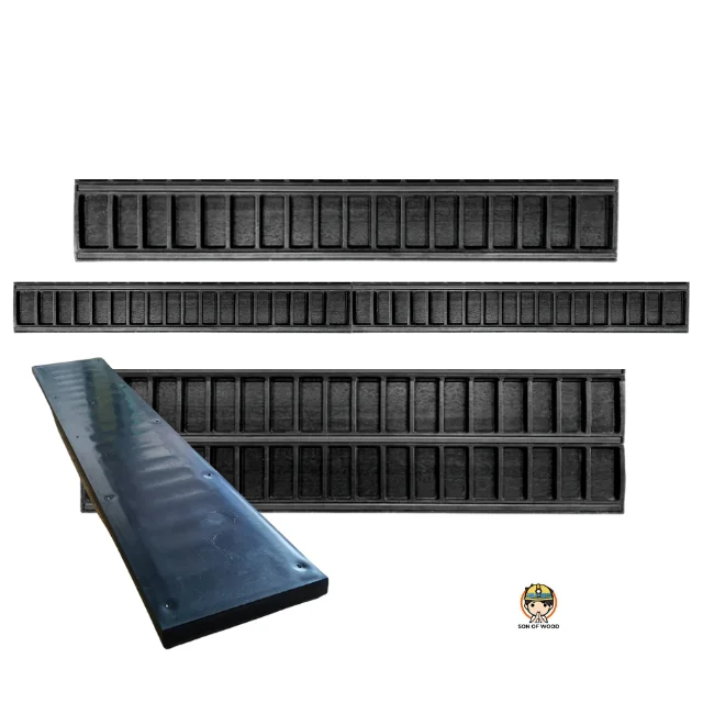 
 Высокая пластичность и низкая стоимость, черный цвет, 35x120 см, плита, балка, Пластиковая строительная опалубка  