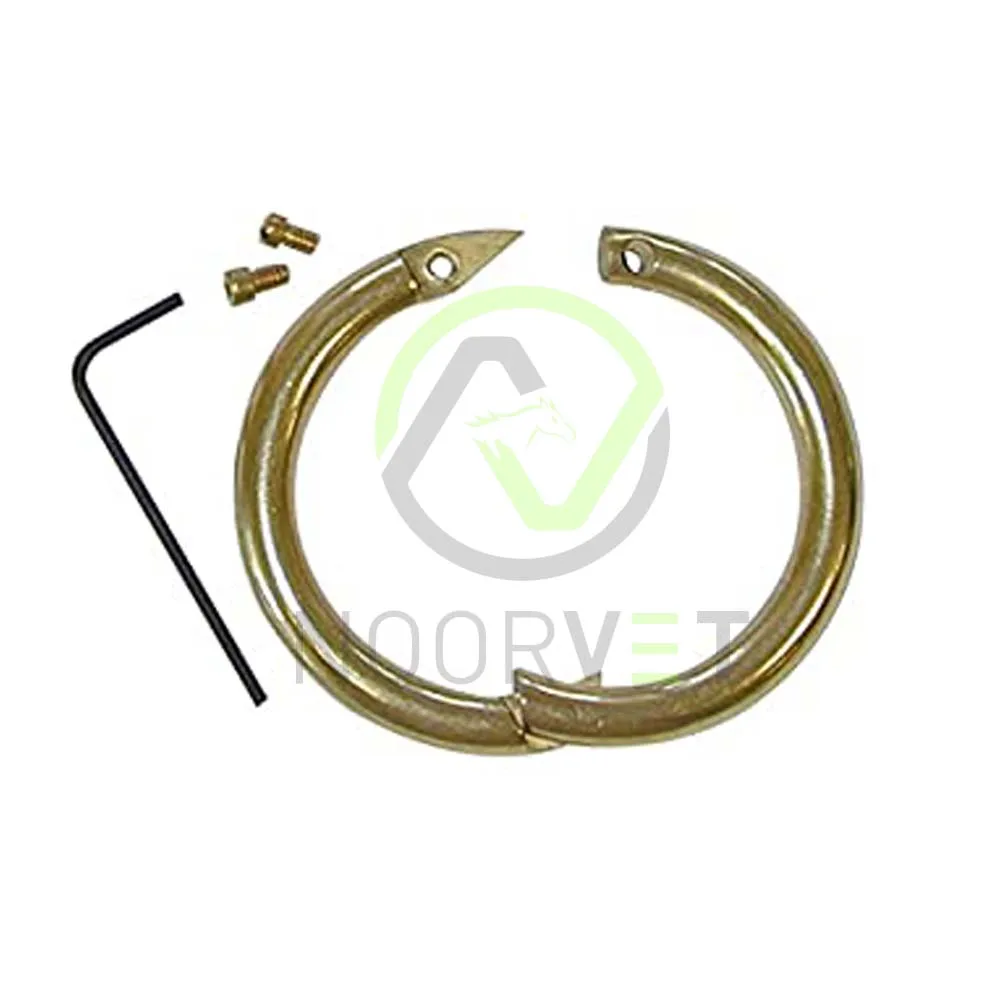 Bull Ring Measures 2 3/4Inch across by 5/16 & 3/8 Includes Allan key and Bolt hardware (Available) in 2.25, 2.5, 2.75 3 & 3.5 I