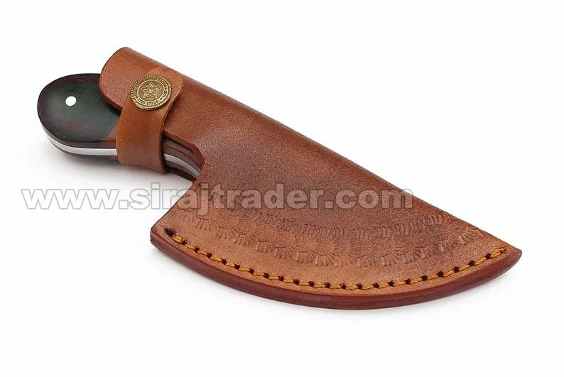 Ручной работы из углеродистой стали материал ручки ножа цветной лист