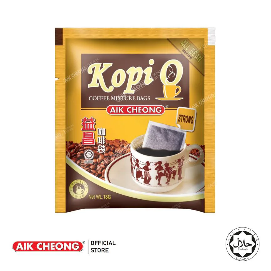Hot Selling Instant Coffee Aik Cheong Kopi-O Strong