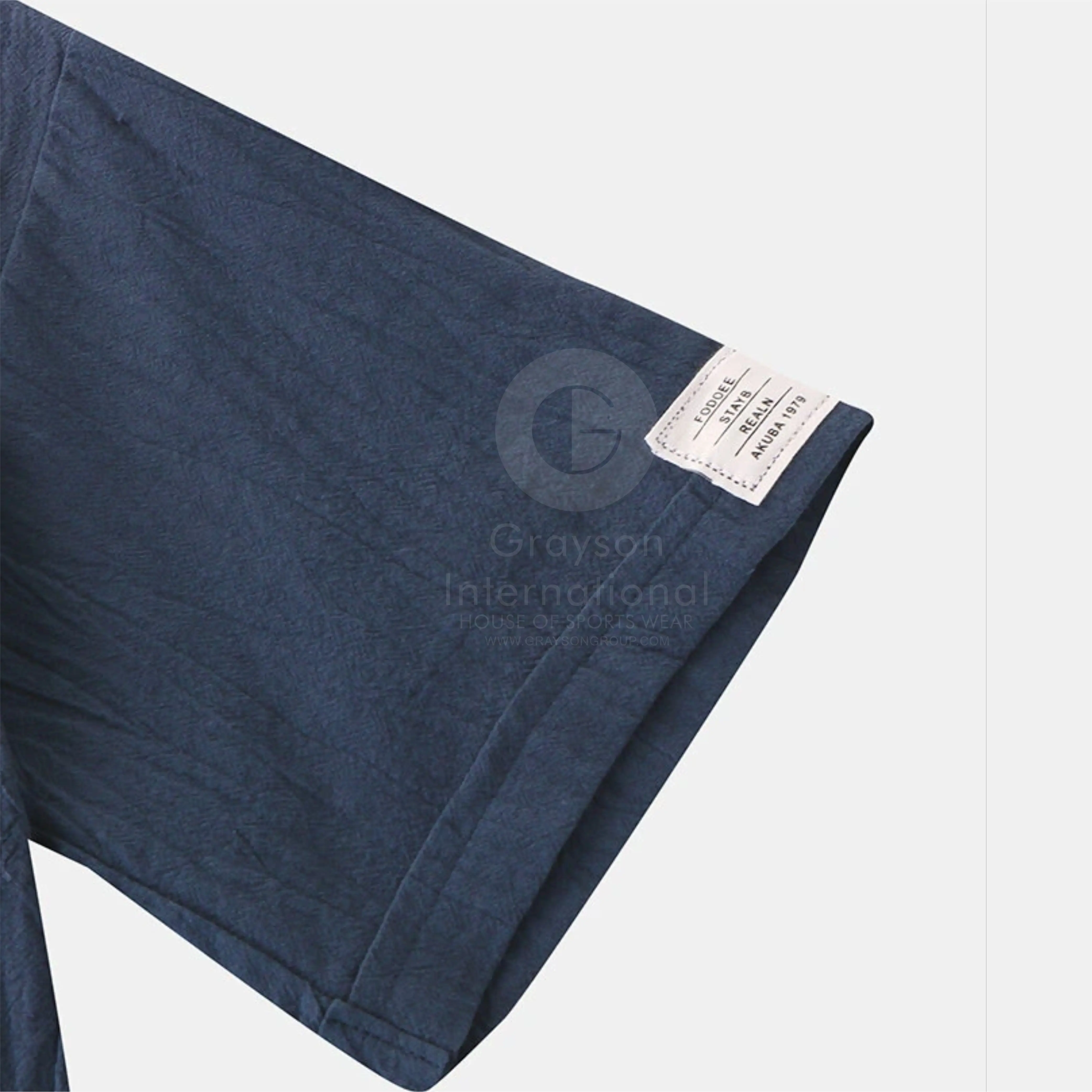  Винтажная футболка для мужчин повседневная одежда стрейч быстросохнущая с коротким рукавом Grayson international