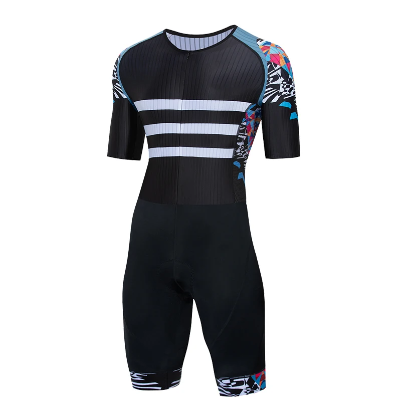 Pro Compression Triathlon Cycling Tri Suit Wet Skin Suits