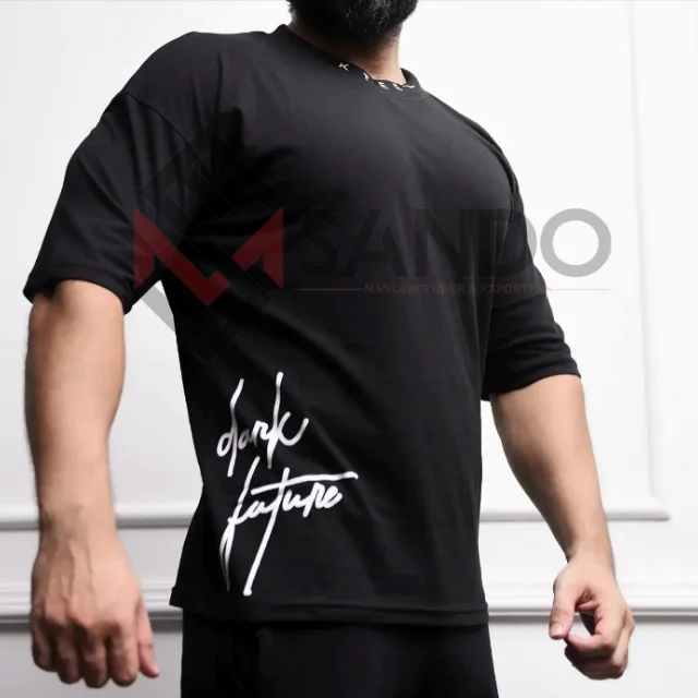 Summer Short Sleeve Customize Logo oversized T shirt for men oversized tshirt men