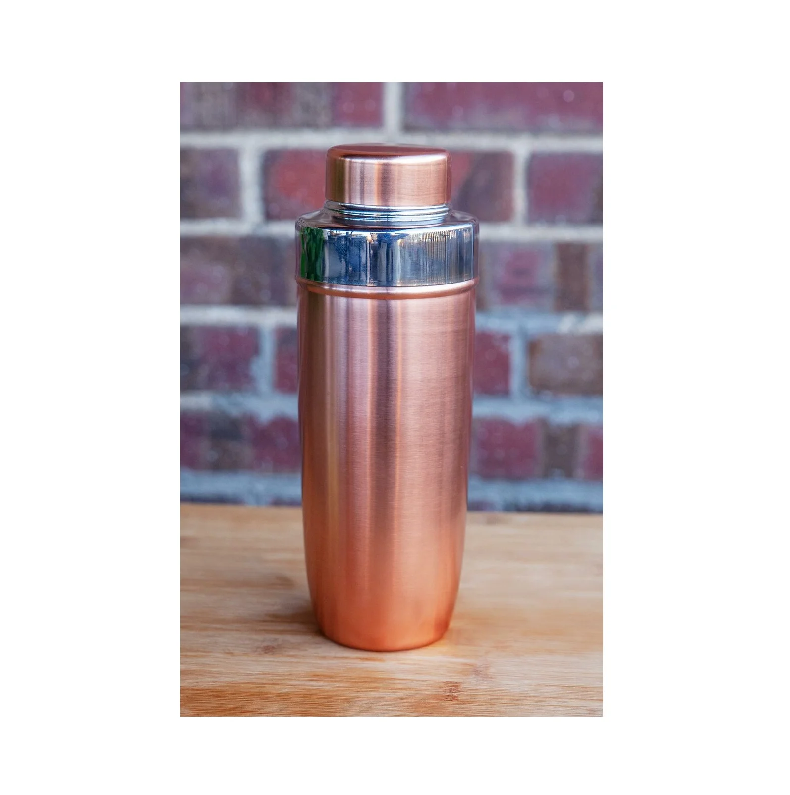 Stainless steel single gift cocktail bar shakers bartender rose gold cocktail weighted shaker for customized size