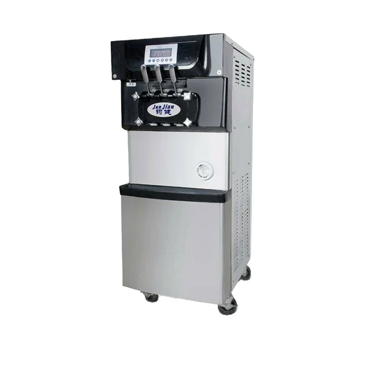 
Three Flavors 201 Stainless Steel Air Pump Soft Serve ice cream making machine commercial 