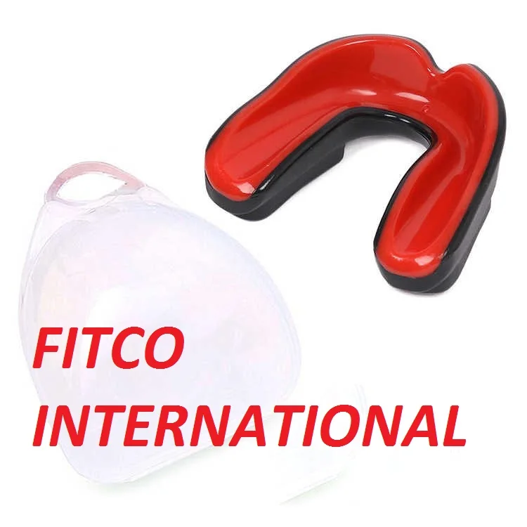 Excellent Quality Eva rubber football mouth guards with lip Mouth guard Customized