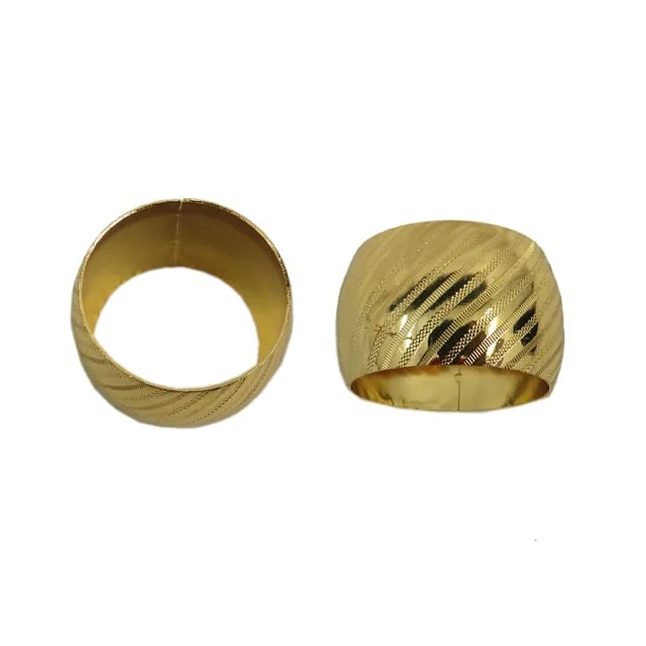 Exporter of Metal Napkin Ring Classic Stylish Wholesale Napkin Customized Color Wholesale Decorative Metal Napkin Ring
