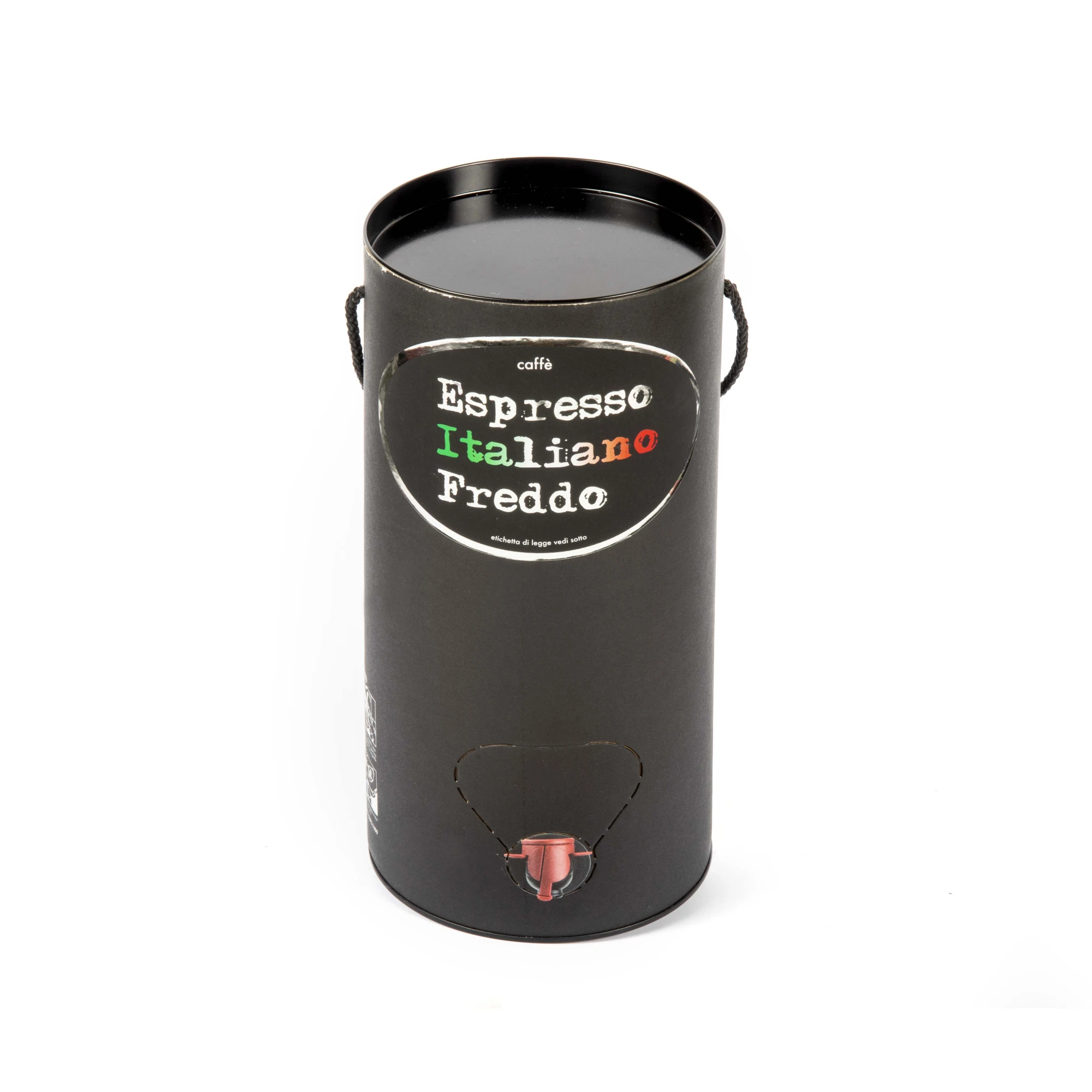 Soft drink Cold Espresso ready coffee tin 100% natural without sugar arabica and robusta bag in box 3 L