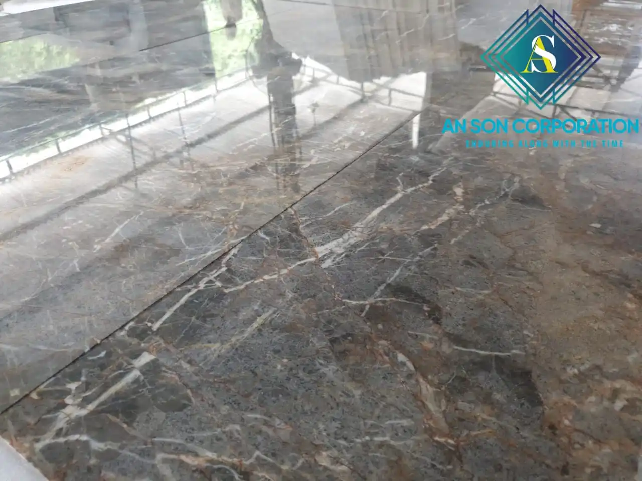 Дешевый золотой кофе MARLBE для напольного покрытия-производство мрамора-натуральные камни экспорт из Вьетнама