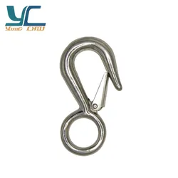 Cast Iron 108g stable heavy duty rotary snap swivel hook