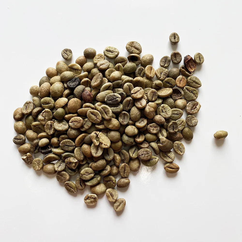 Quality arabica green coffee beans roasted coffee beans packaging energy drink coffee bags