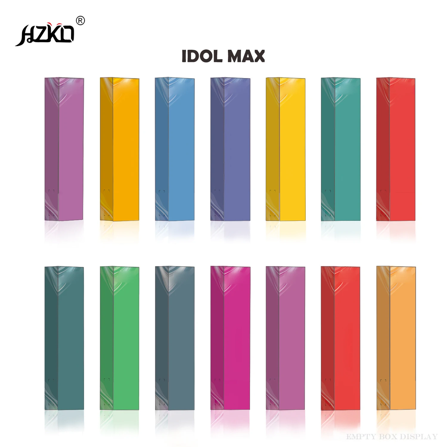 100%original wholesale price HZKO IDOL MAX 30 Different Colors box IN Australia best-selling 1box 10 IN STOCK
