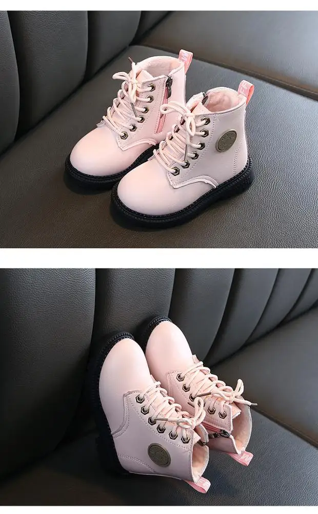 Fashion kids girl boots wholesale British style Autumn&winter in bulk